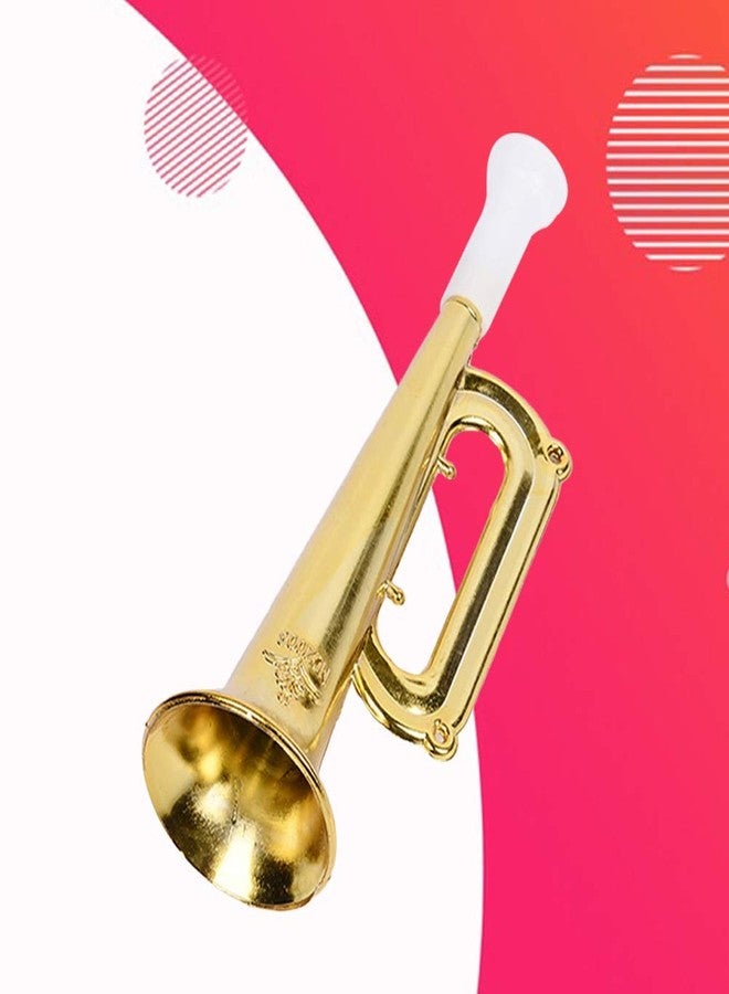 MEDANSH STORE Plastic Trumpet Noise Maker Kids Toys Cheerleader Football Match Cheering Props Birthday Party Favor Gift (Pack of 4) - Image 2